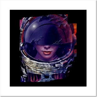 Space Woman Posters and Art